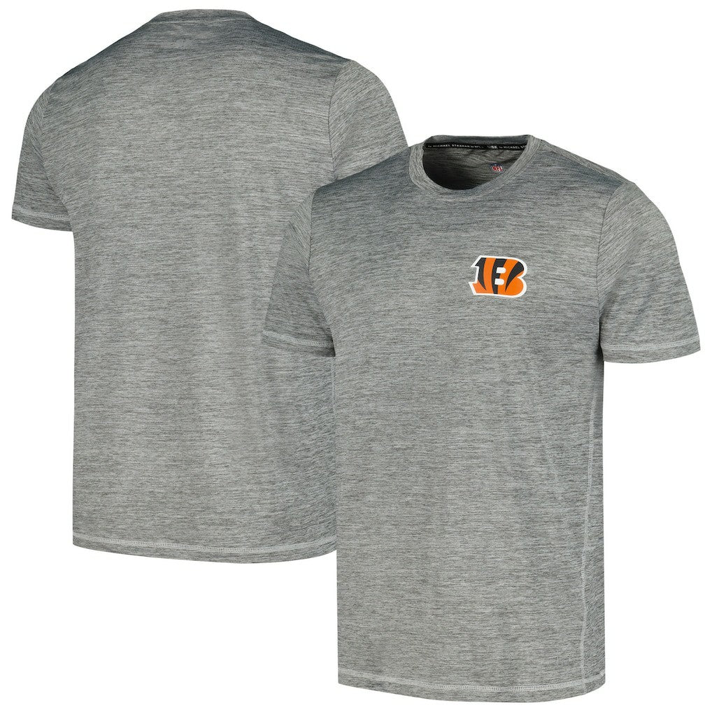 Cincinnati Bengals MSX by Michael Strahan Motion Space-Dye T-Shirt - Black for sale