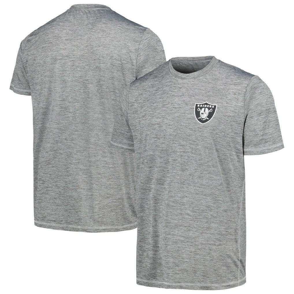 Las Vegas Raiders MSX by Michael Strahan Motion Space-Dye T-Shirt - Gray on sale