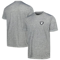Las Vegas Raiders MSX by Michael Strahan Motion Space-Dye T-Shirt - Gray on sale