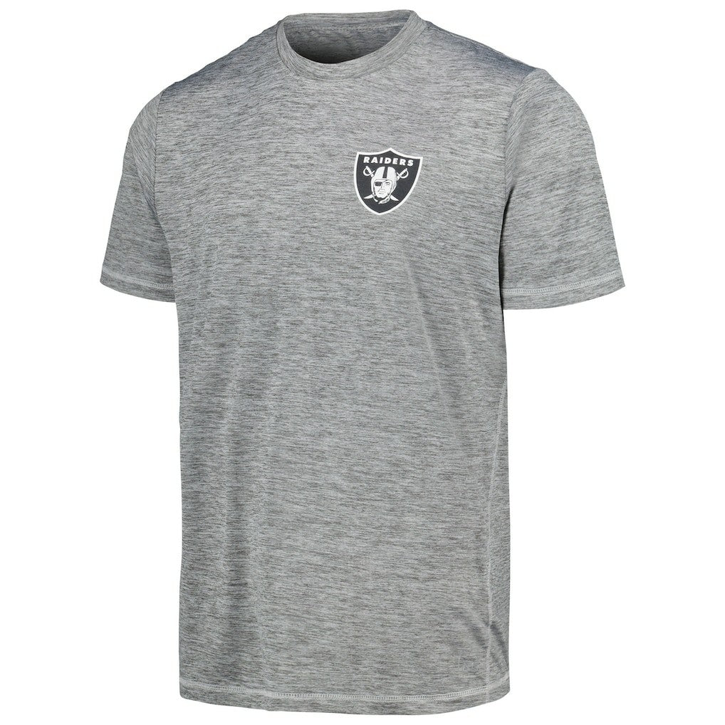 Las Vegas Raiders MSX by Michael Strahan Motion Space-Dye T-Shirt - Gray on sale