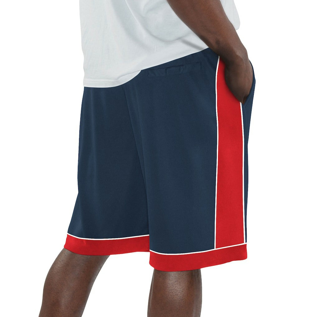 New England Patriots Starter Fan Favorite Fashion Shorts - Navy/Red for sale