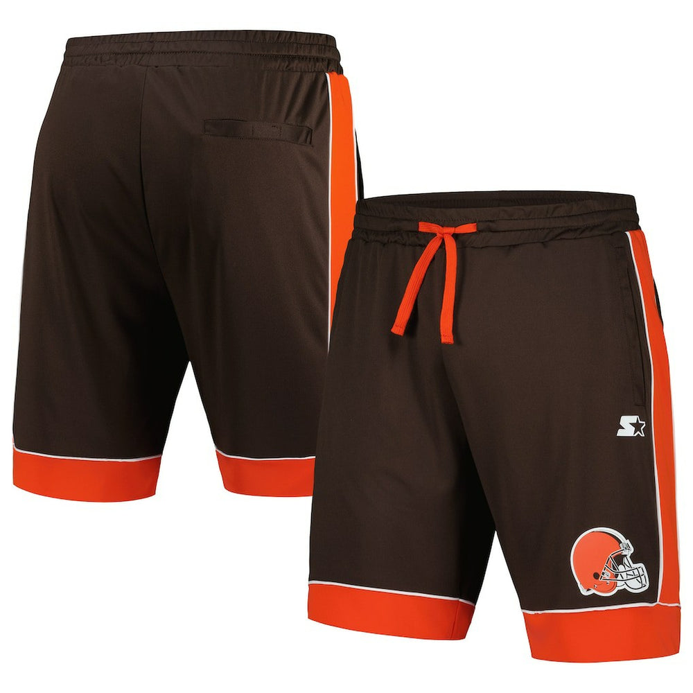 Cleveland Browns Starter Fan Favorite Fashion Shorts - Brown/Orange online