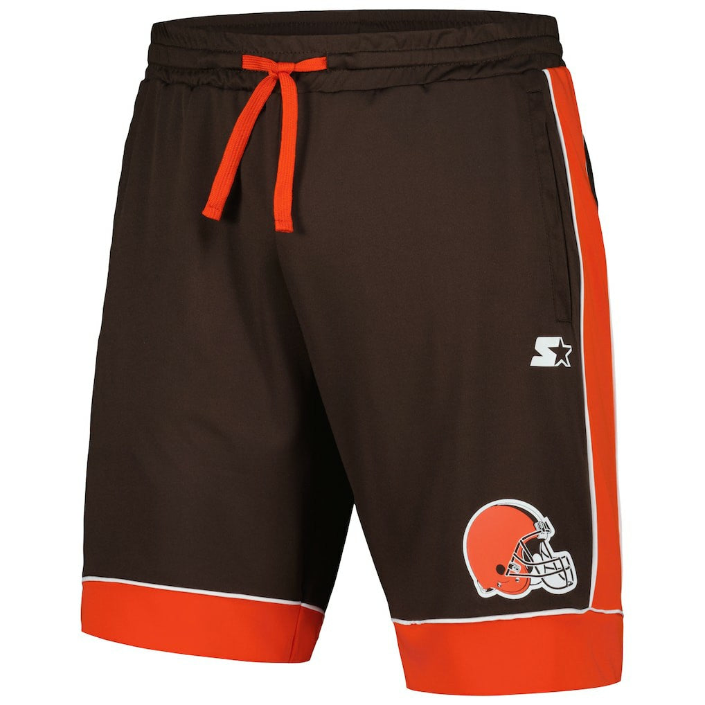 Cleveland Browns Starter Fan Favorite Fashion Shorts - Brown/Orange online