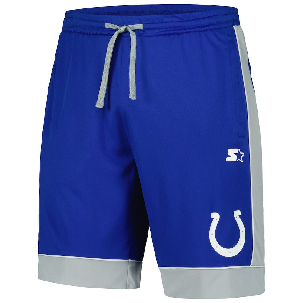 Indianapolis Colts Starter Fan Favorite Fashion Shorts - Royal/Gray sale