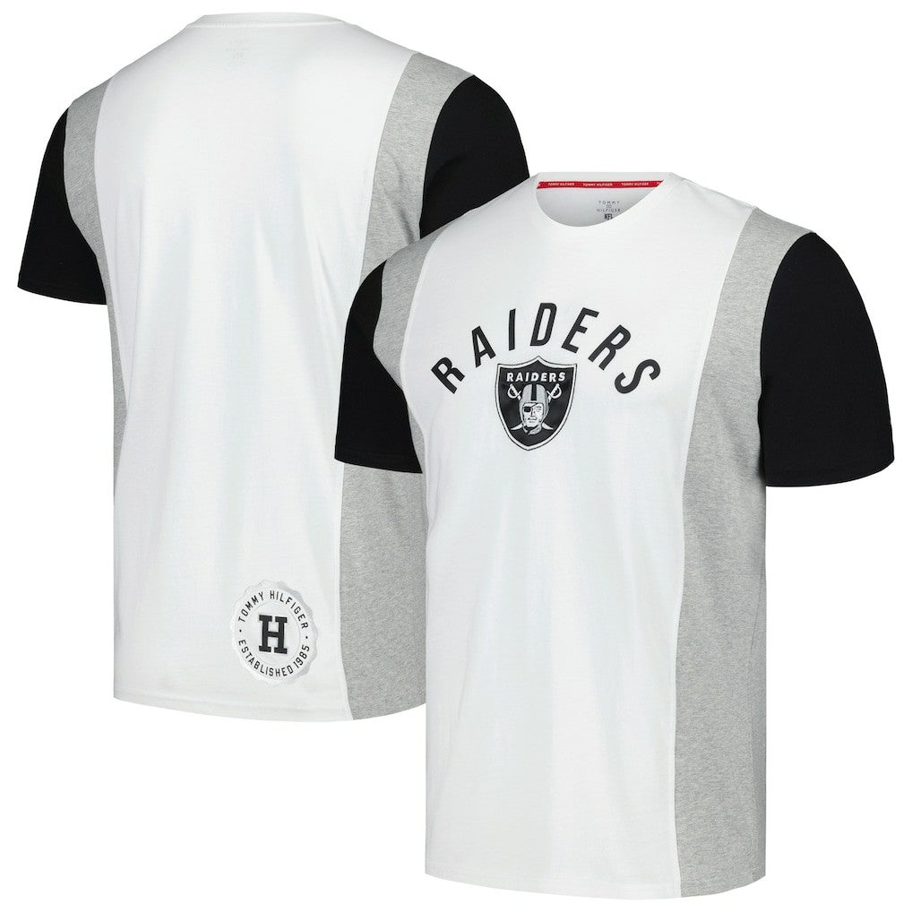 Las Vegas Raiders Tommy Hilfiger Philip T-Shirt - White outlet