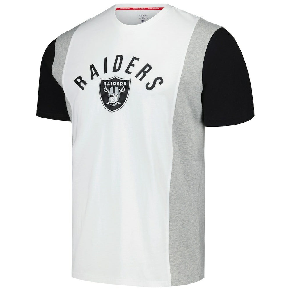 Las Vegas Raiders Tommy Hilfiger Philip T-Shirt - White outlet