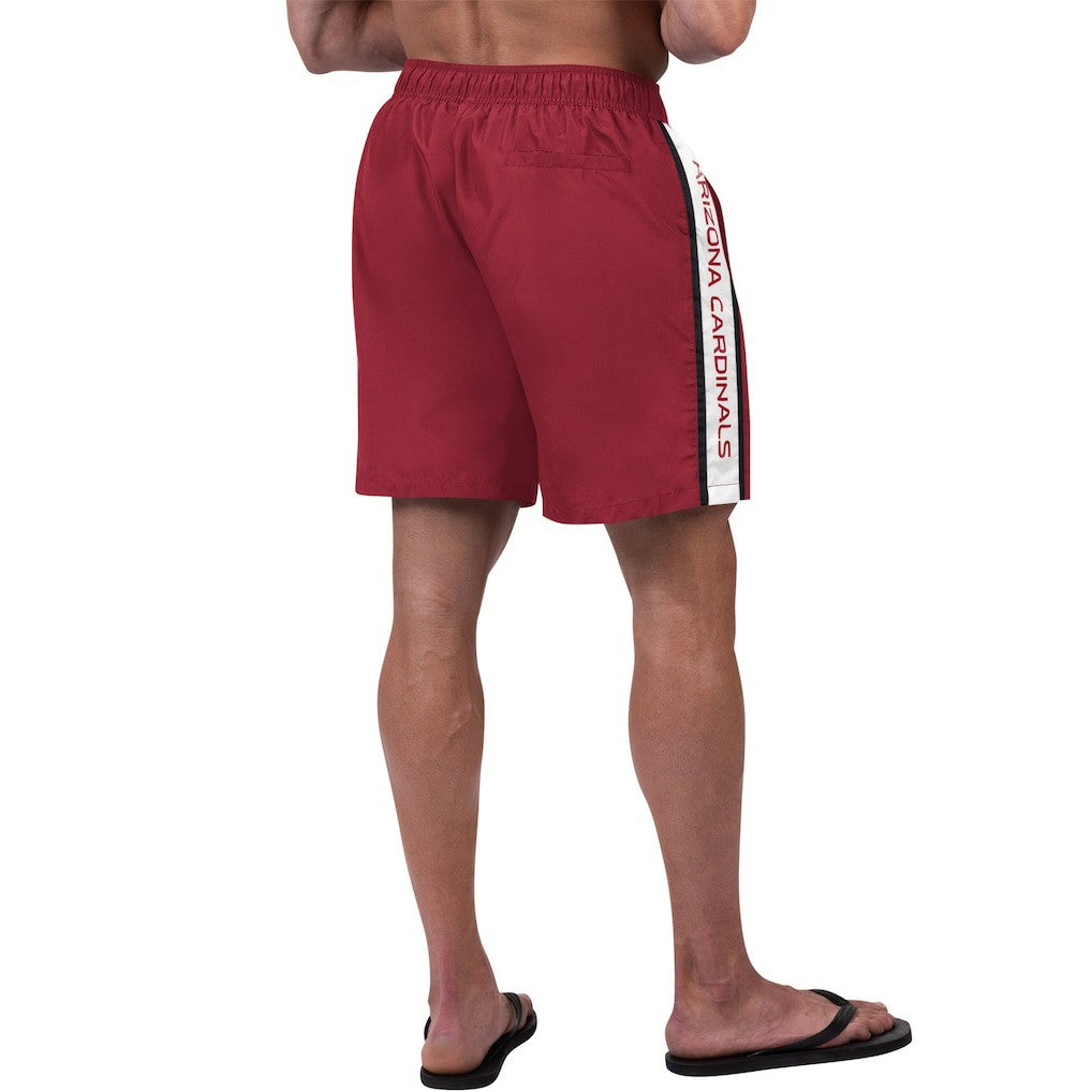 Arizona Cardinals G-III Sports by Carl Banks Streamline Volley Swim Shorts - Cardinal cheap