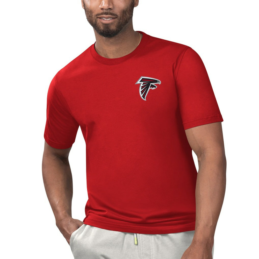 Atlanta Falcons Margaritaville Licensed to Chill T-Shirt - Red for sale