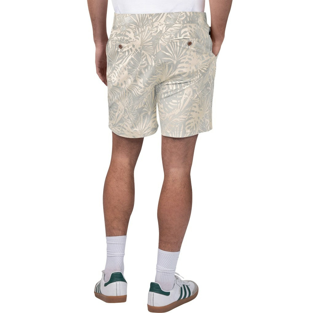 Las Vegas Raiders Margaritaville Sandwashed Monstera Print Amphib Shorts - Gray discount