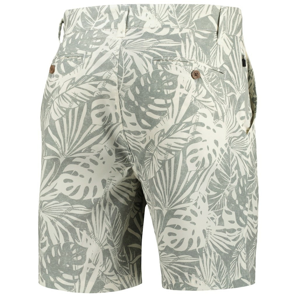 Pittsburgh Steelers Margaritaville Sandwashed Monstera Print Amphib Shorts - Gray cheap
