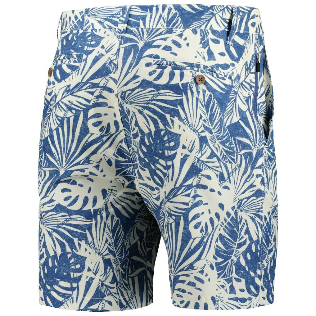 Chicago Bears Margaritaville Sandwashed Monstera Print Amphib Shorts - Navy discount