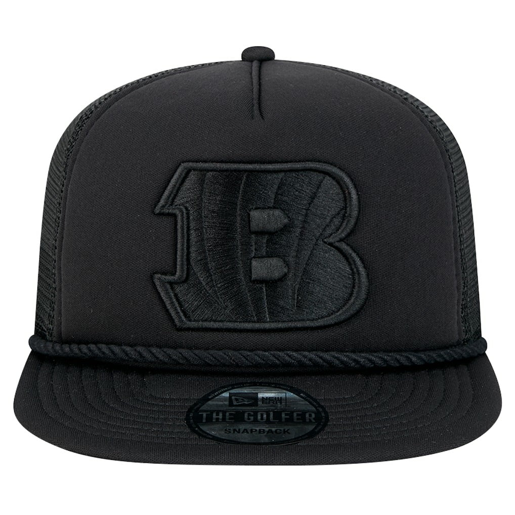 New Era Cincinnati Bengals Black Active Tone Golfer Snapback Hat online