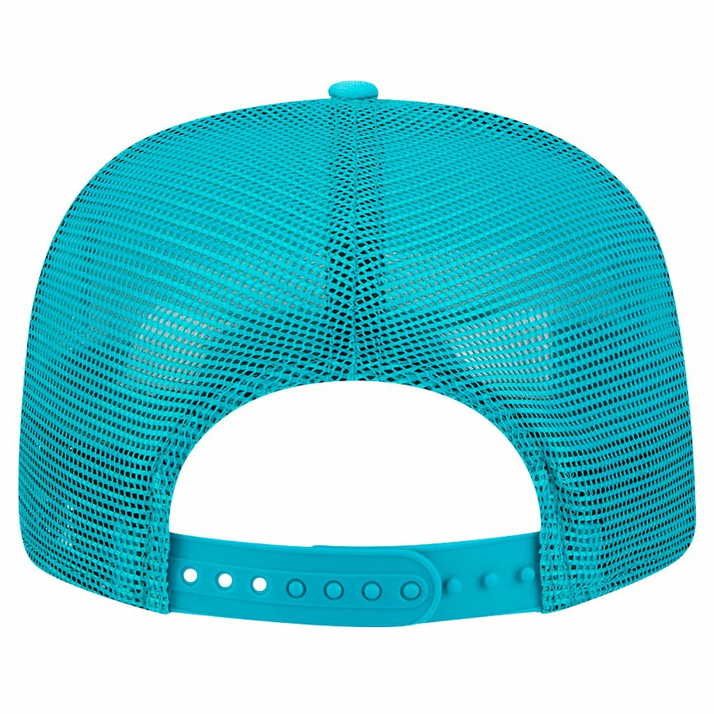 New Era Miami Dolphins Aqua Active Tone Golfer Snapback Hat on sale