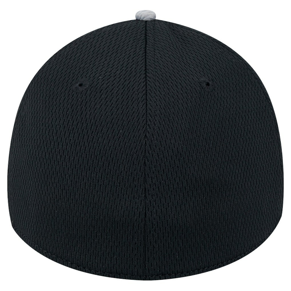 New Era Jacksonville Jaguars Gray Throwback Active Visor Trim 39THIRTY Flex Hat sale