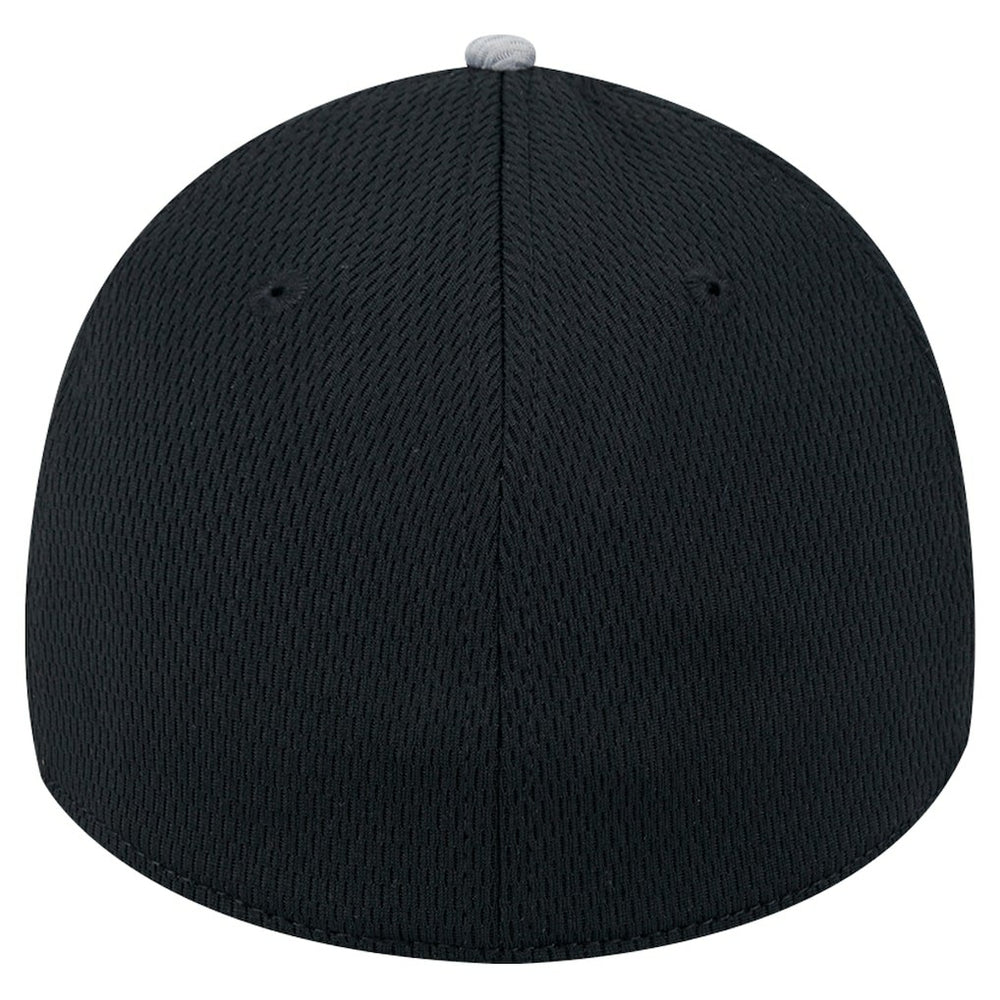 New Era Jacksonville Jaguars Gray Throwback Active Visor Trim 39THIRTY Flex Hat sale