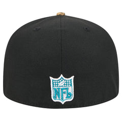 New Era Jacksonville Jaguars Black Active Two-Tone Camo 59FIFTY Fitted Hat on sale