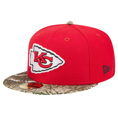 New Era Kansas City Chiefs Red Active Two-Tone Camo 59FIFTY Fitted Hat for sale