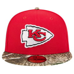 New Era Kansas City Chiefs Red Active Two-Tone Camo 59FIFTY Fitted Hat for sale