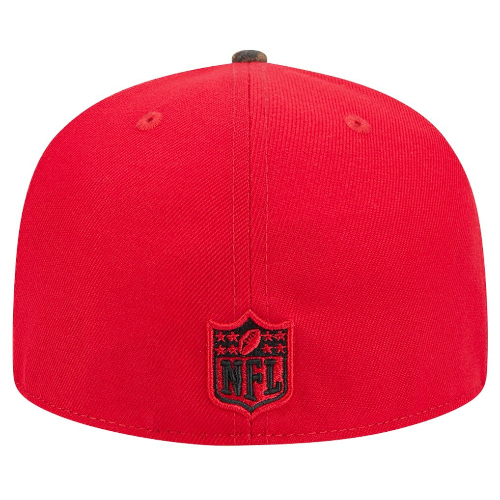 New Era Kansas City Chiefs Red Active Two-Tone Camo 59FIFTY Fitted Hat for sale