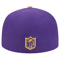 New Era Minnesota Vikings Purple Active Two-Tone Camo 59FIFTY Fitted Hat on sale