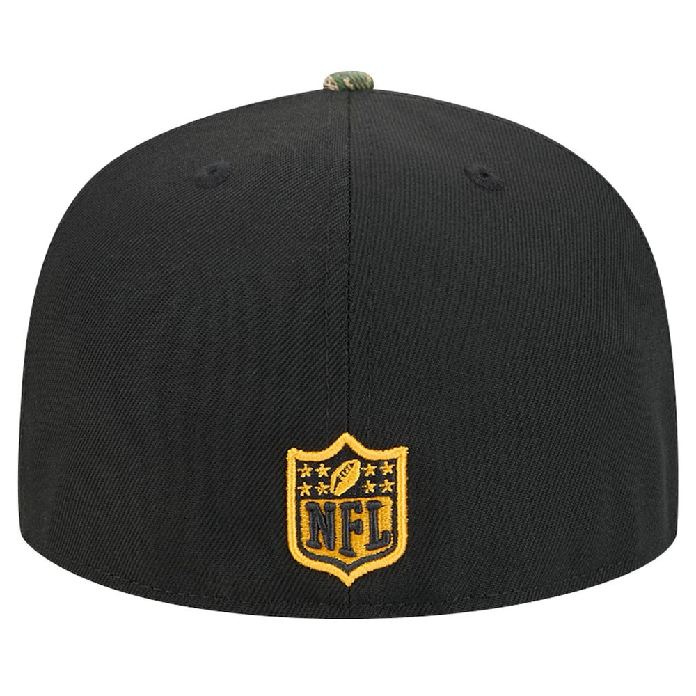 New Era Pittsburgh Steelers Black Active Two-Tone Camo 59FIFTY Fitted Hat online