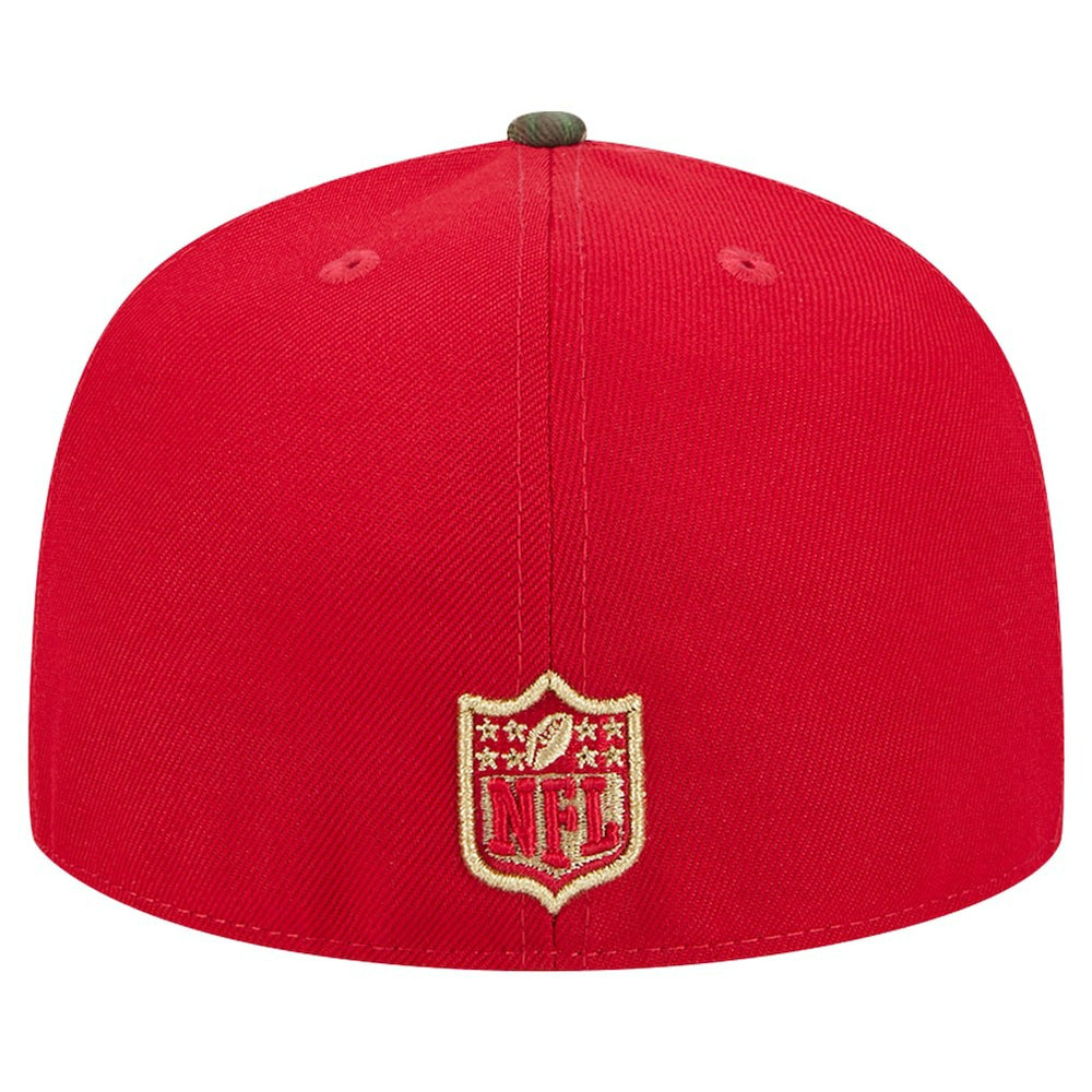 New Era San Francisco 49ers Scarlet Active Two-Tone Camo 59FIFTY Fitted Hat online