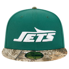 New Era New York Jets Green Active Two-Tone Camo 59FIFTY Fitted Hat cheap