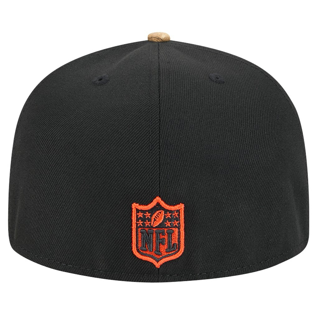 New Era Cincinnati Bengals Black Active Two-Tone Camo 59FIFTY Fitted Hat discount