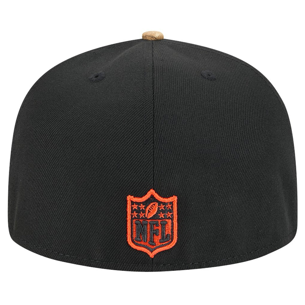 New Era Cincinnati Bengals Black Active Two-Tone Camo 59FIFTY Fitted Hat discount