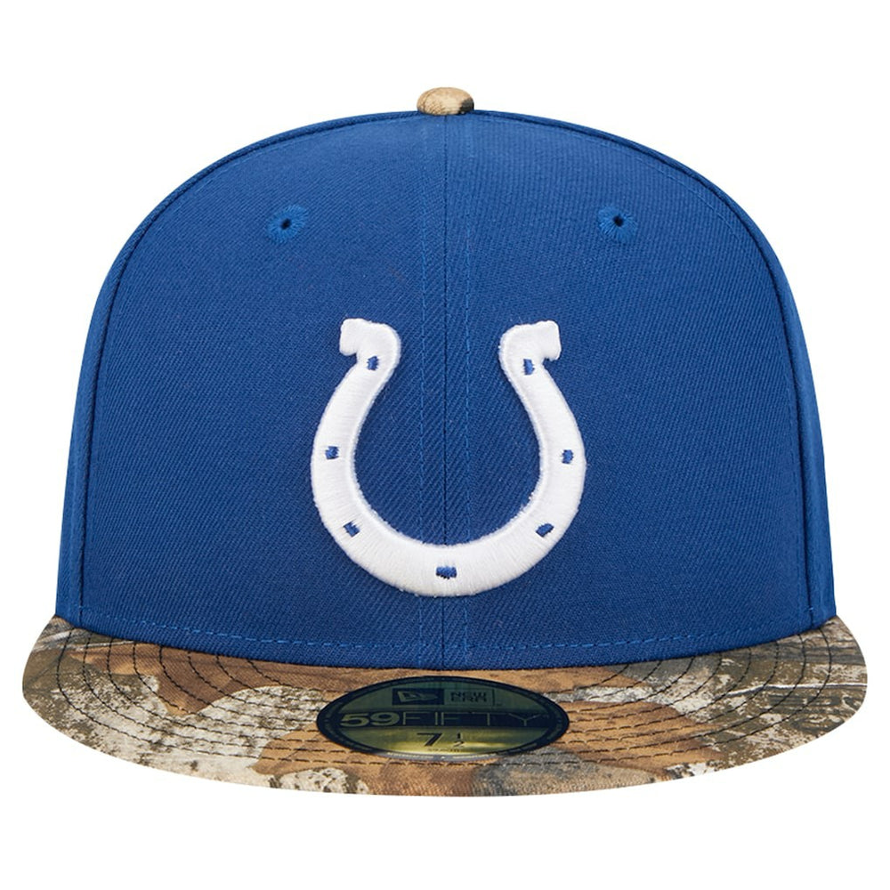 New Era Indianapolis Colts Royal Active Two-Tone Camo 59FIFTY Fitted Hat cheap