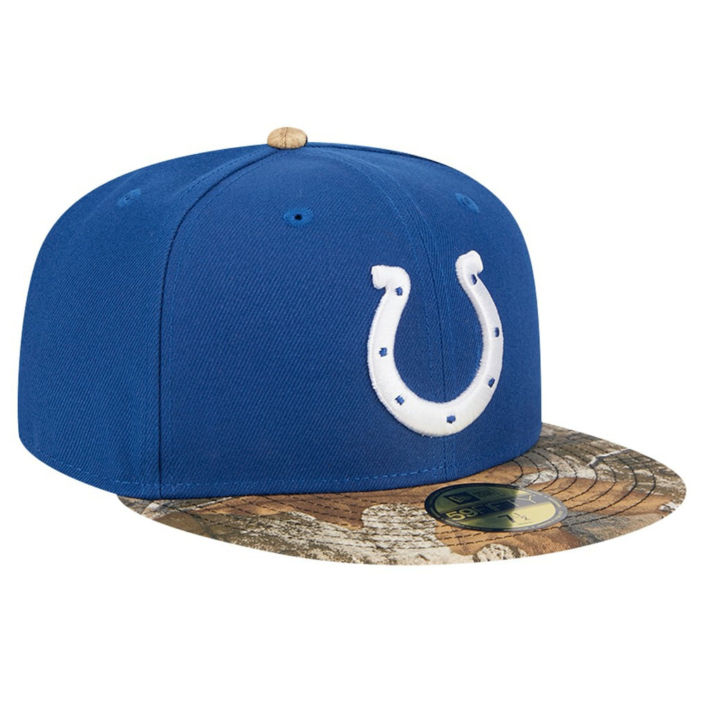 New Era Indianapolis Colts Royal Active Two-Tone Camo 59FIFTY Fitted Hat cheap
