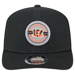 Cincinnati Bengals New Era Adventure Patched 9SEVENTY Stretch-Snap Adjustable Hat - Black discount