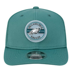 Philadelphia Eagles New Era Adventure Patched 9SEVENTY Stretch-Snap Adjustable Hat - Midnight Green discount