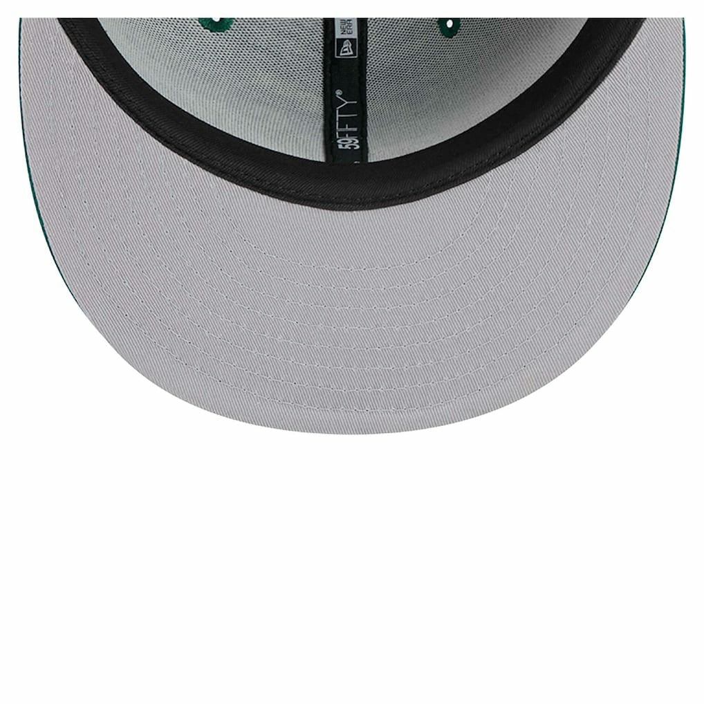 New York Jets New Era Script Sided 59FIFTY Fitted Hat - Green for sale