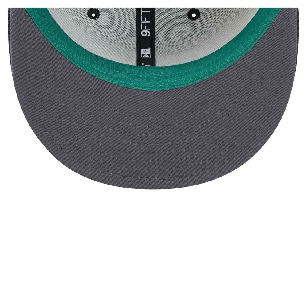 New Era New York Jets Black Midnight Ink Pop Outline 9FIFTY Snapback Hat cheap