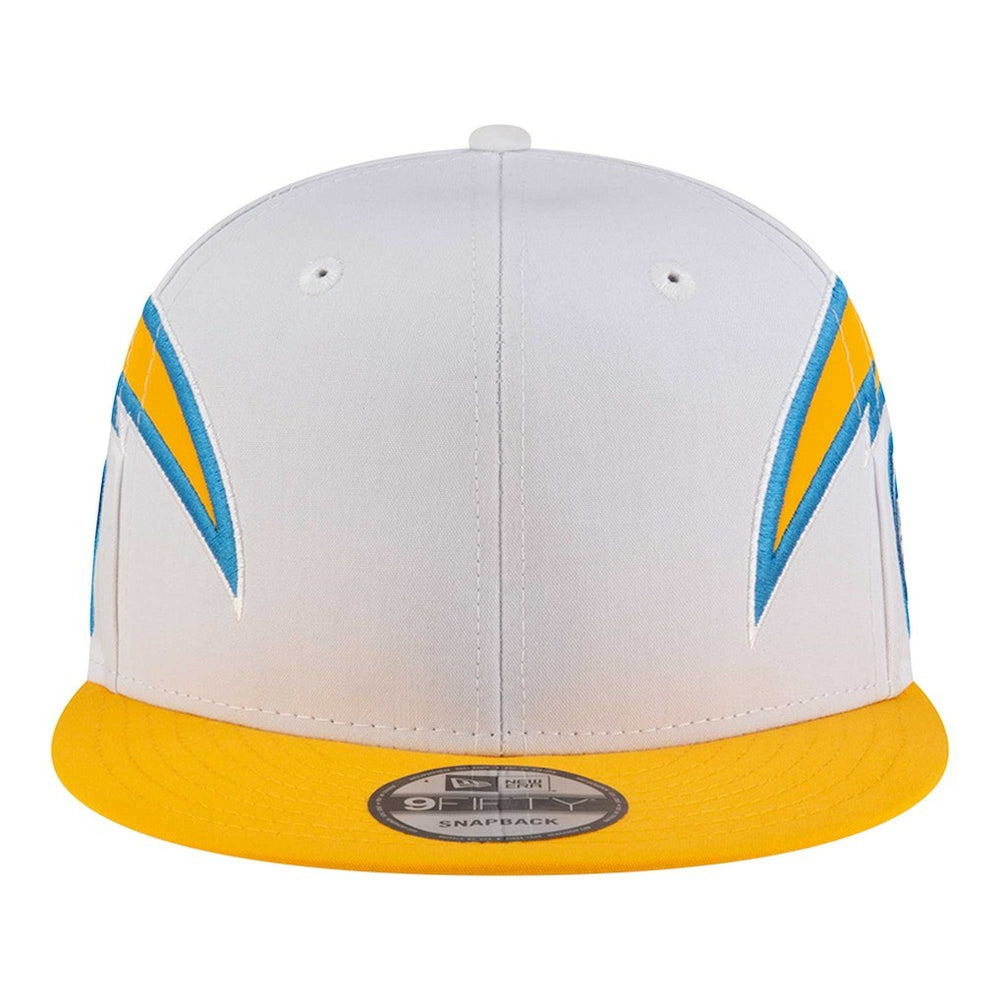 Los Angeles Chargers New Era Helmet 9FIFTY Snapback Hat - White discount