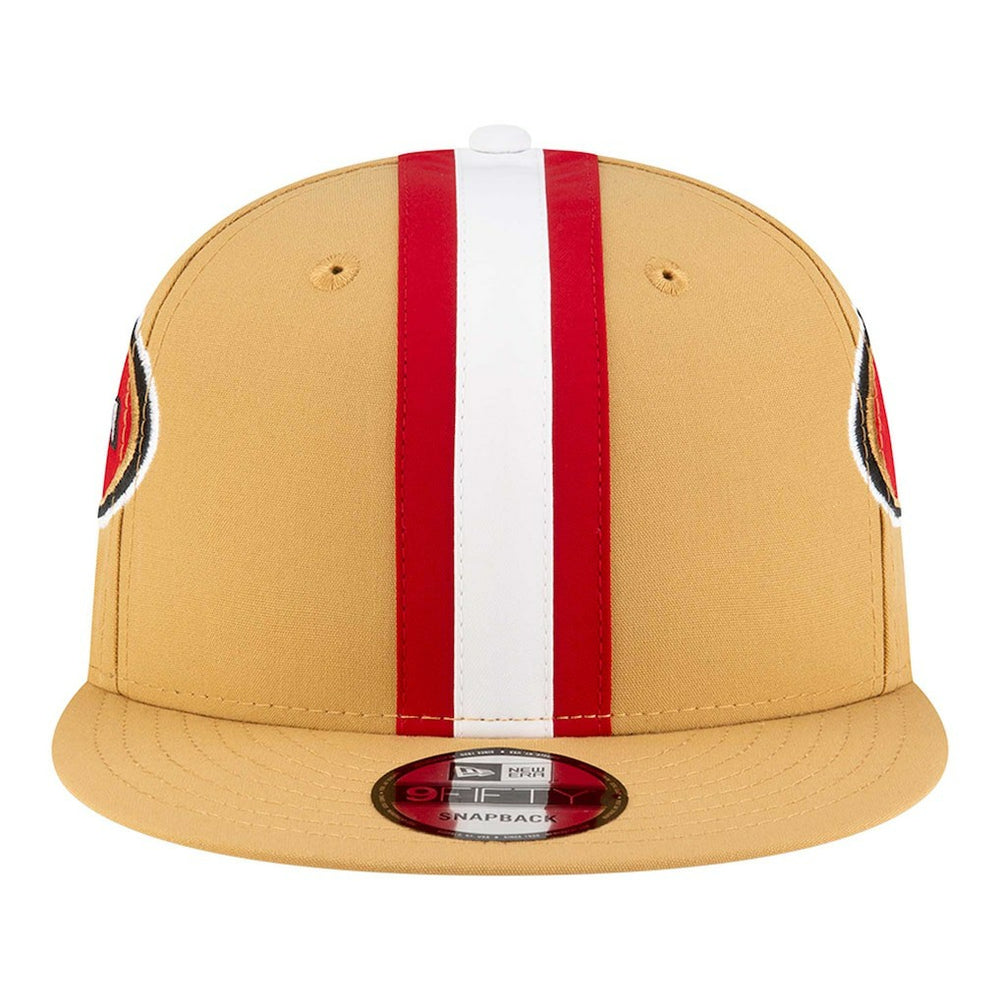 San Francisco 49ers New Era Helmet 9FIFTY Snapback Hat - Gold sale