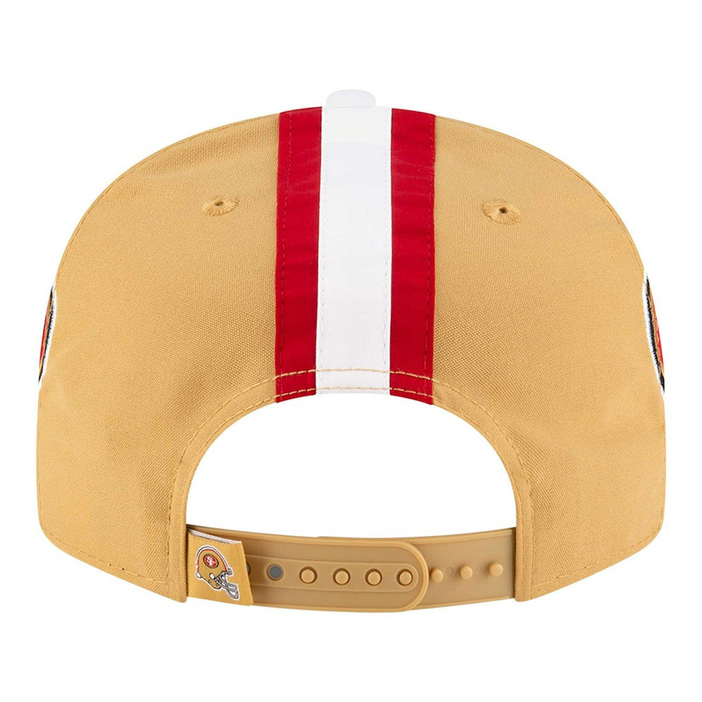 San Francisco 49ers New Era Helmet 9FIFTY Snapback Hat - Gold sale