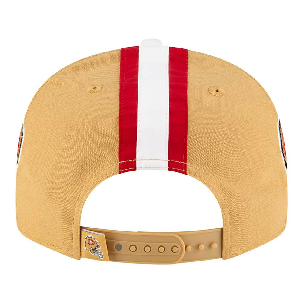 San Francisco 49ers New Era Helmet 9FIFTY Snapback Hat - Gold sale