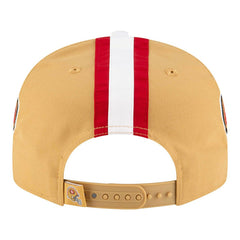 San Francisco 49ers New Era Helmet 9FIFTY Snapback Hat - Gold sale