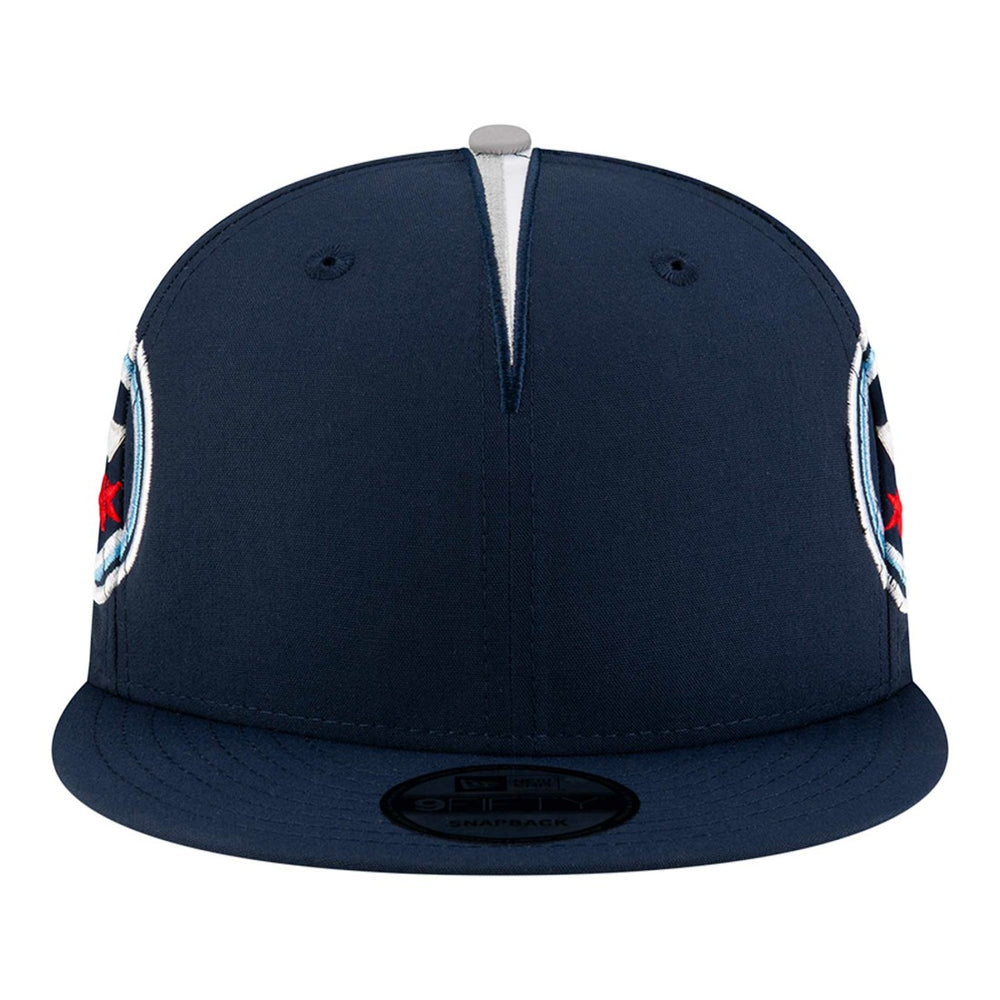 Tennessee Titans New Era Helmet 9FIFTY Snapback Hat - Navy for sale