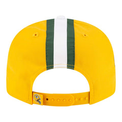 Green Bay Packers New Era Helmet 9FIFTY Snapback Hat - Gold on sale