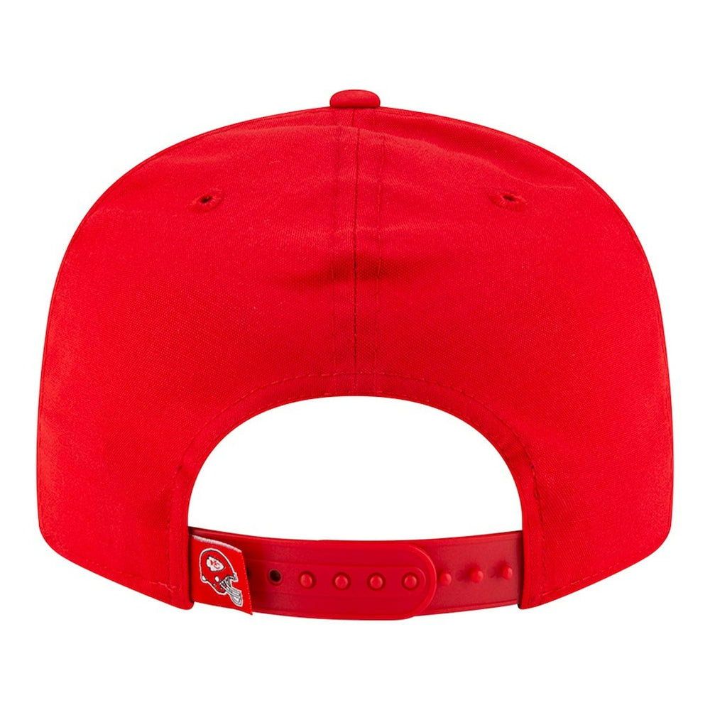 Kansas City Chiefs New Era Helmet 9FIFTY Snapback Hat - Red on sale