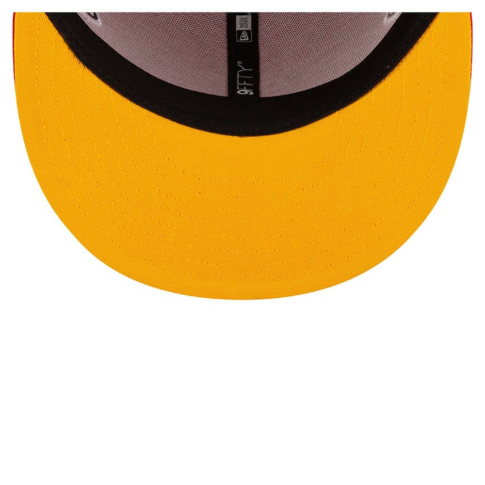 Kansas City Chiefs New Era Helmet 9FIFTY Snapback Hat - Red on sale
