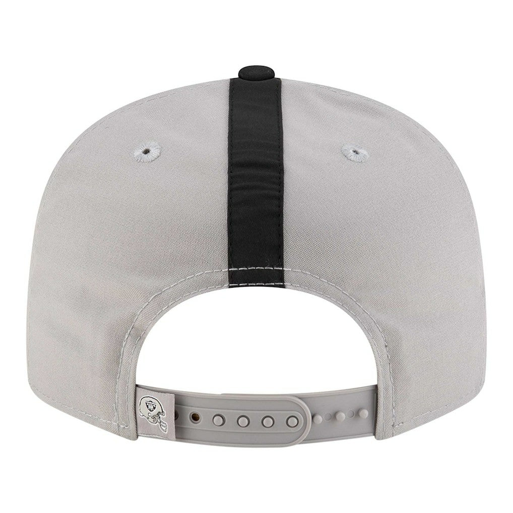 Las Vegas Raiders New Era Helmet 9FIFTY Snapback Hat - Gray discount