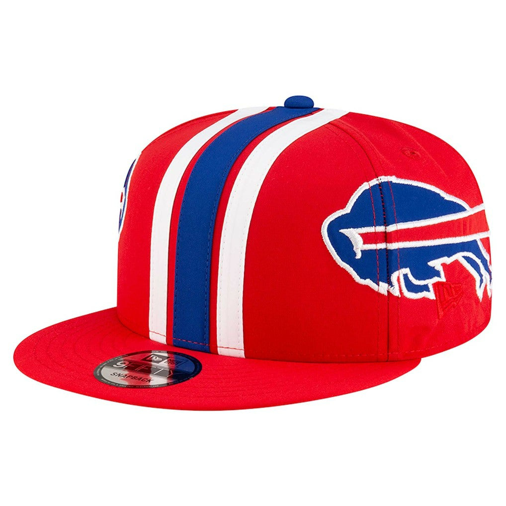 Buffalo Bills New Era Throwback Helmet 9FIFTY Snapback Hat - Red for sale