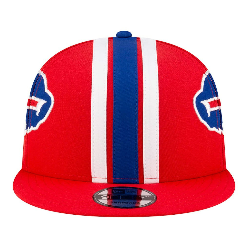 Buffalo Bills New Era Throwback Helmet 9FIFTY Snapback Hat - Red for sale