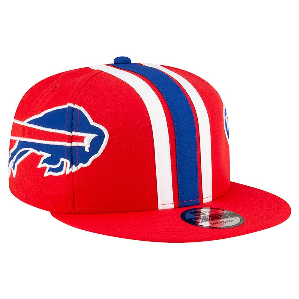 Buffalo Bills New Era Throwback Helmet 9FIFTY Snapback Hat - Red for sale