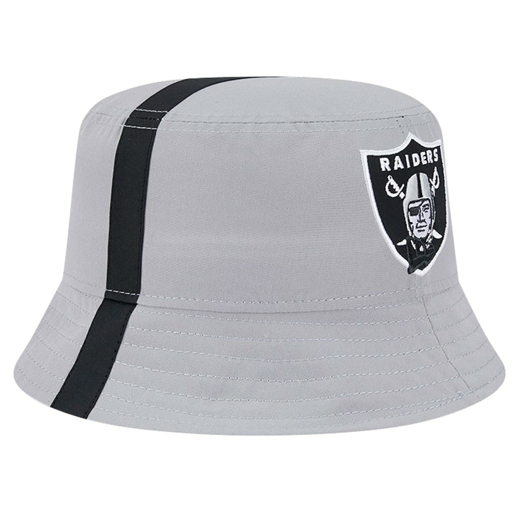Las Vegas Raiders New Era Helmet Bucket Hat - Gray sale