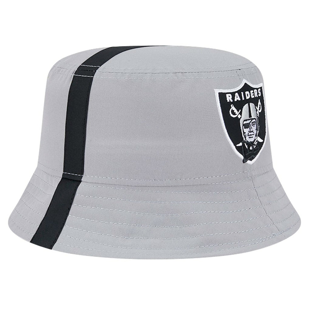 Las Vegas Raiders New Era Helmet Bucket Hat - Gray sale